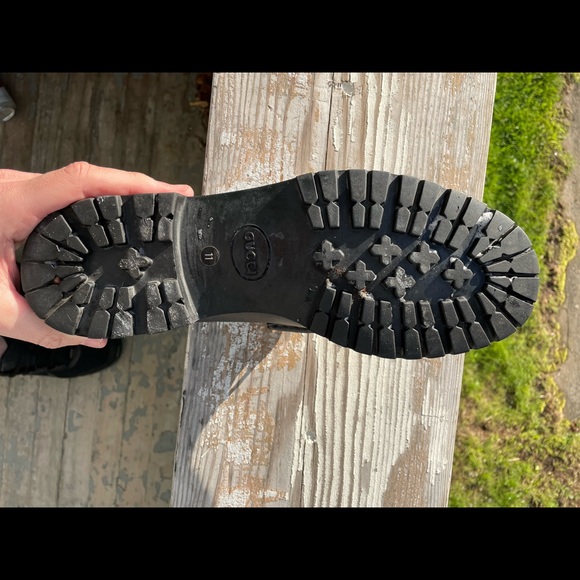 Mens authentic Gucci shoes black size 11 - Picture 6 of 9